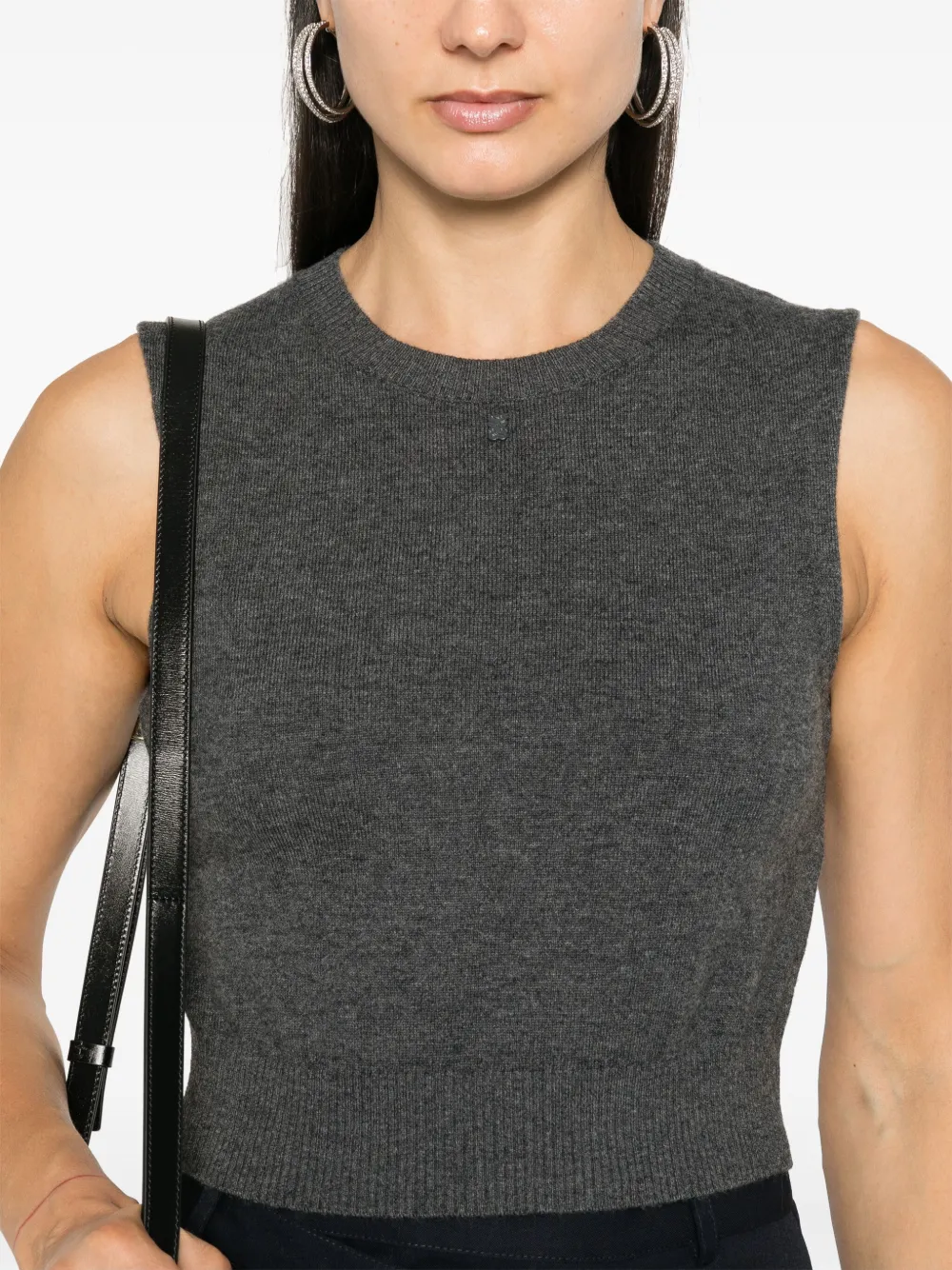 SANDRO cropped vest Women