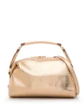 SANDRO metallic leather tote bag - Gold