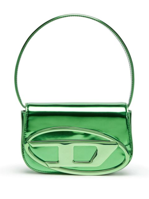 Diesel 1DR mirrored-finish shoulder bag Women