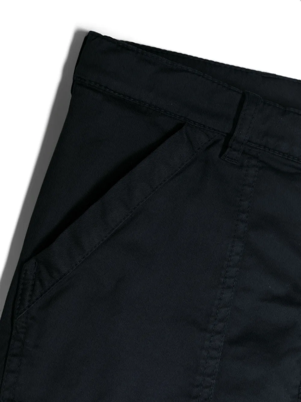 Brunello Cucinelli Kids Mid waist broek Blauw