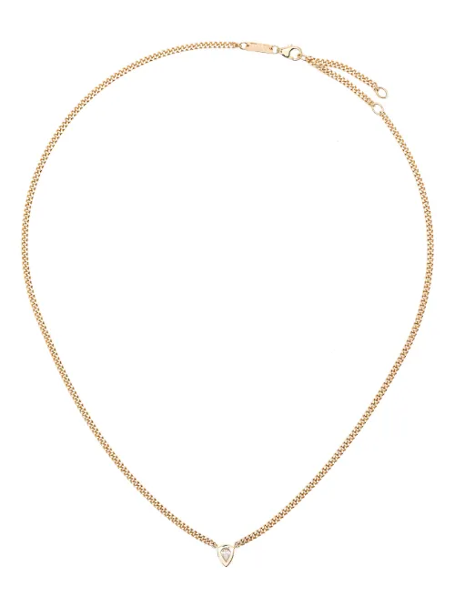 Collier en 14ct pavé de diamants - Adina Reyter - Modalova