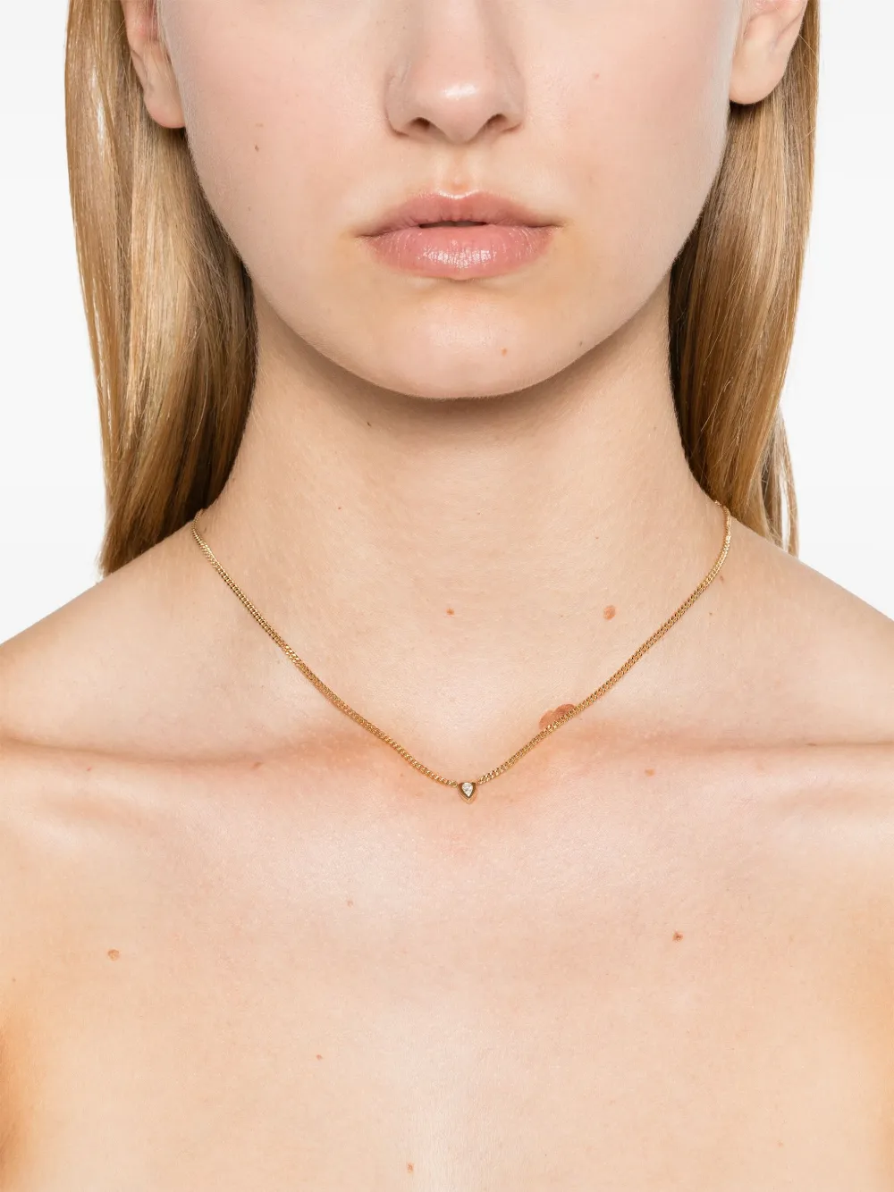 Shop Adina Reyter 14kt Yellow Gold Diamond Necklace