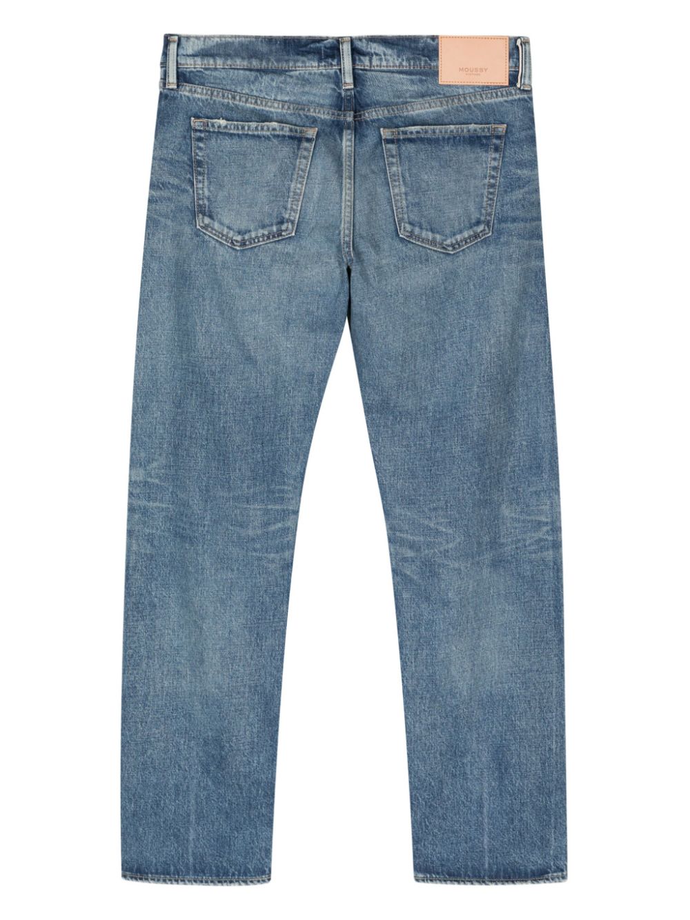 Moussy Vintage Straight jeans - Blauw