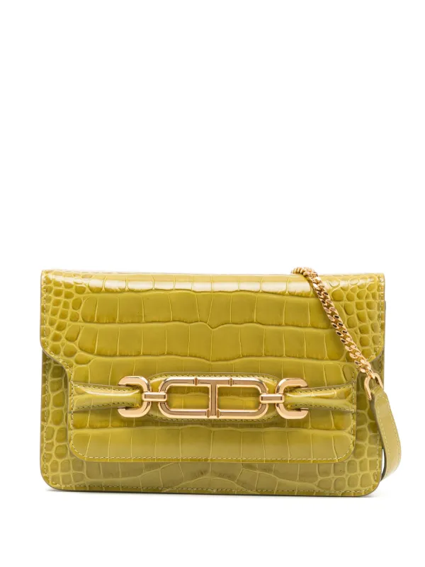 ショルダーバッグ・ポシェット TOM FORD 'Whitney' small crossbody bag (L1738LCL056X 1N001) TOM FORD Small Whitney Crossbody Bag | Green | FARFETCH