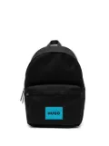 HUGO small Laddy logo-appliqué backpack - Black