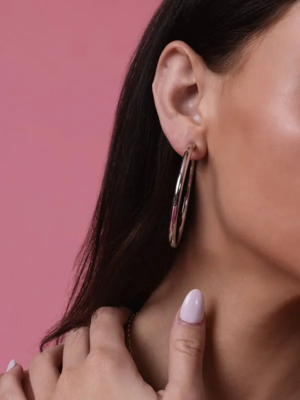 【SALE】 Jennifer Fisher Lilly フープピアス | シルバートーン アクセサリー