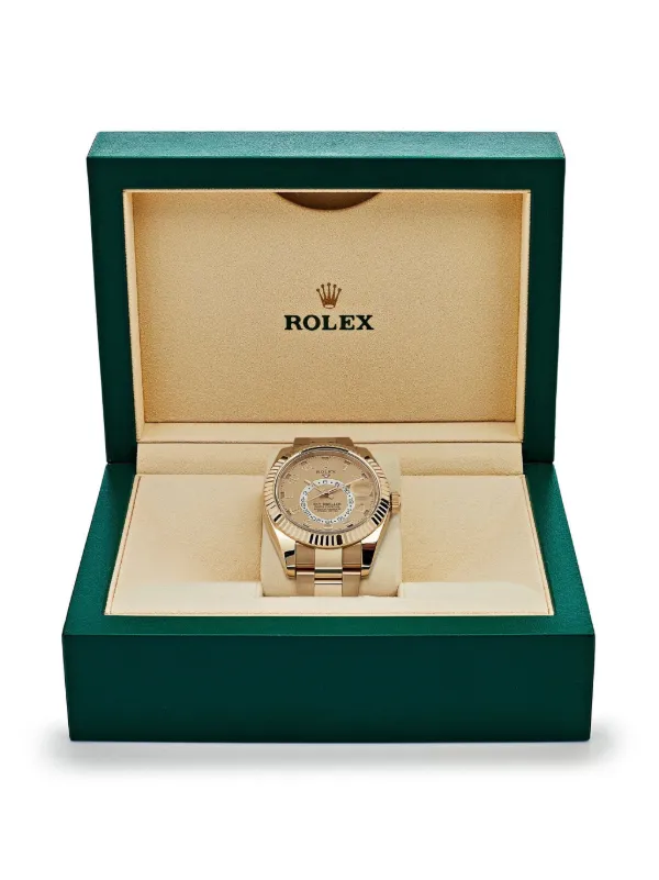 Rolex 2020 pre-owned Sky-Dweller 42mm | Neutrals | FARFETCH