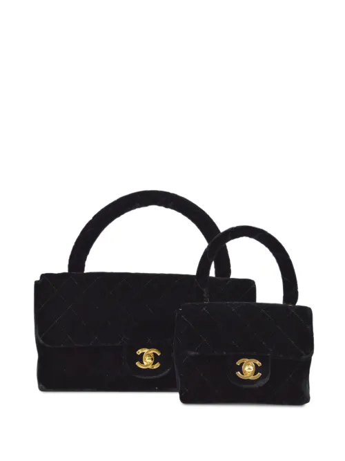 Lot de deux sacs à main Classic Flap (1995) - CHANEL Pre-Owned - Modalova