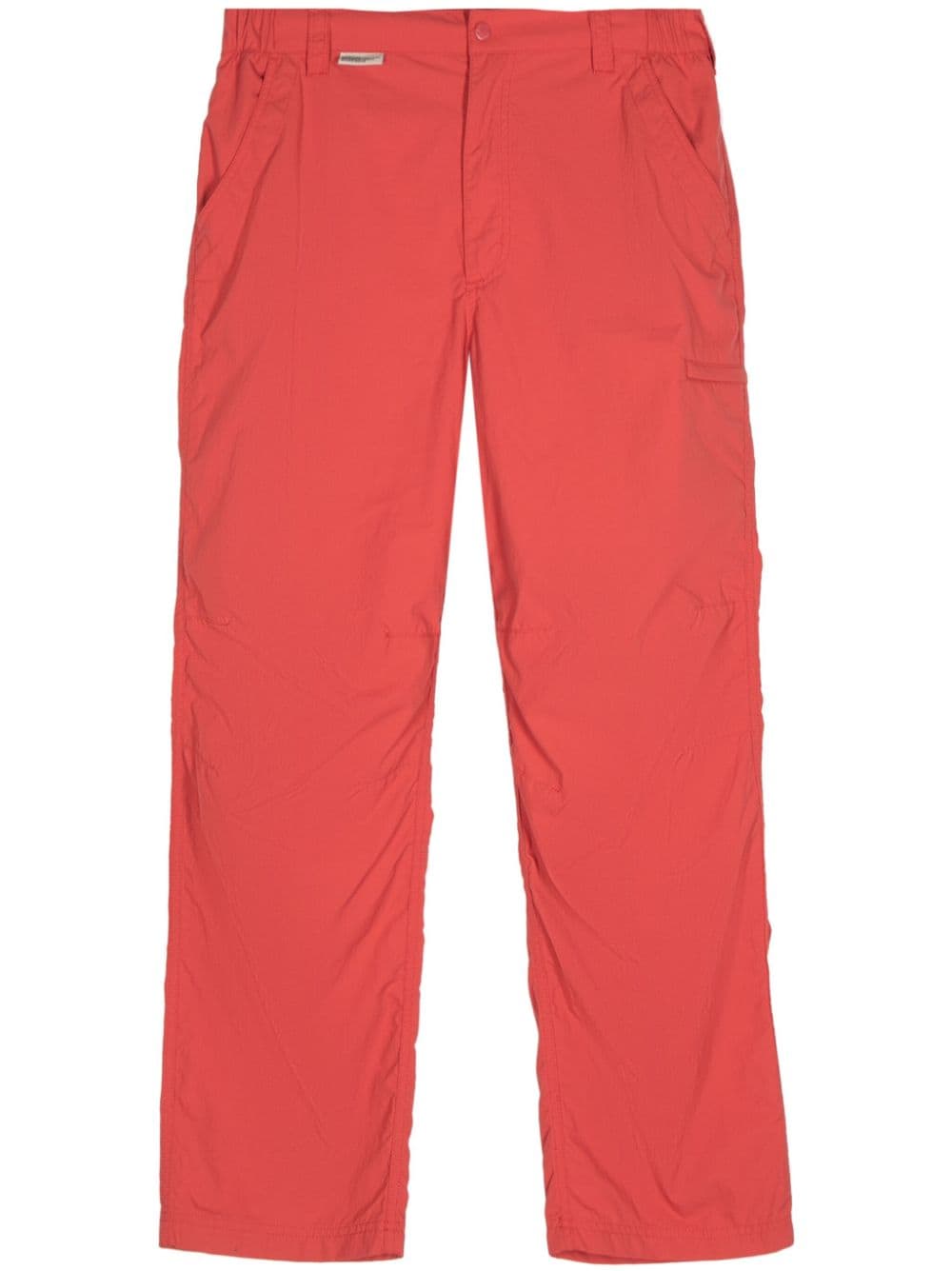This Is Never That Mid-rise Wide-leg Trousers In Red