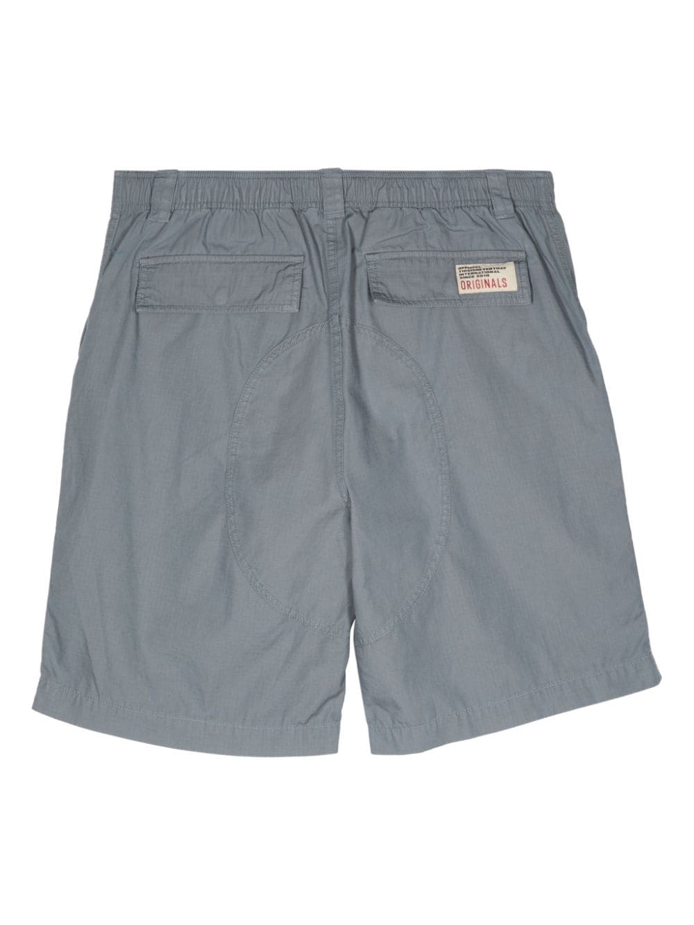 This Is Never That multiple-pocket cotton cargo shorts - Blauw