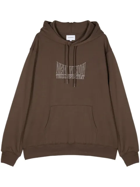 This Is Never That New Vision Hoodie mit Logo-Print