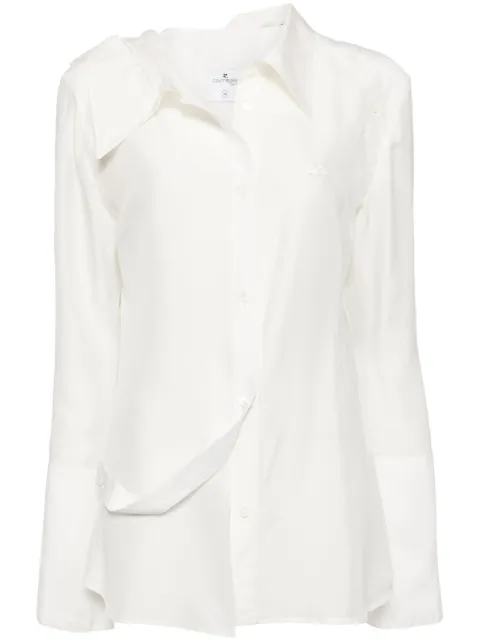 Courrèges Modular Silk Shirt 