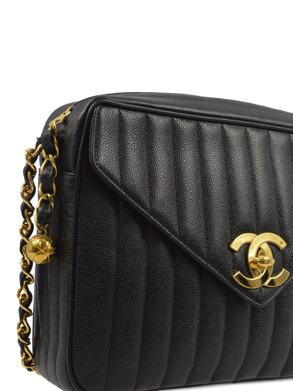 Cheap HOT SALE CHANEL 1995 Jumbo Mademoiselle shoulder bag Women