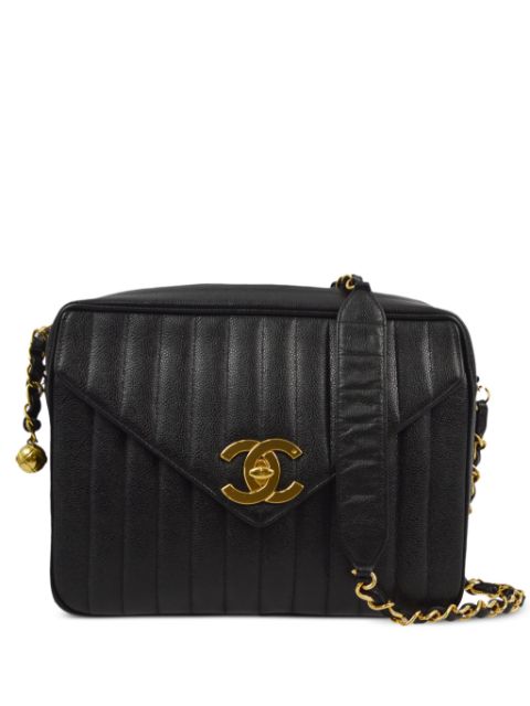 Cheap HOT SALE CHANEL 1995 Jumbo Mademoiselle shoulder bag Women