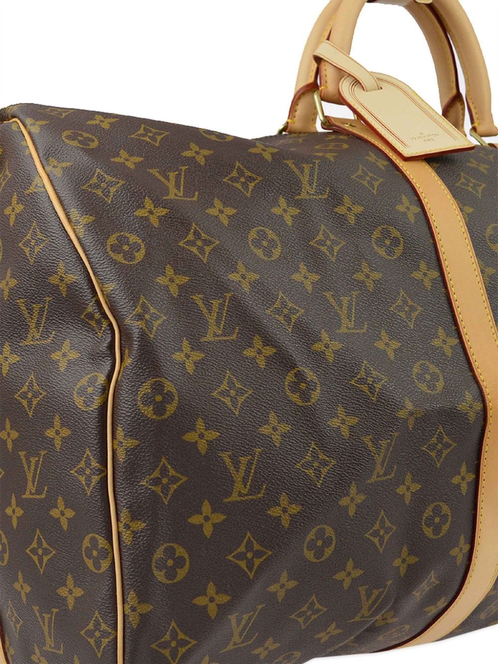 Pre-owned Louis Vuitton Keepall Bandouliere 60 两用旅行包（2009年典藏款） In Brown