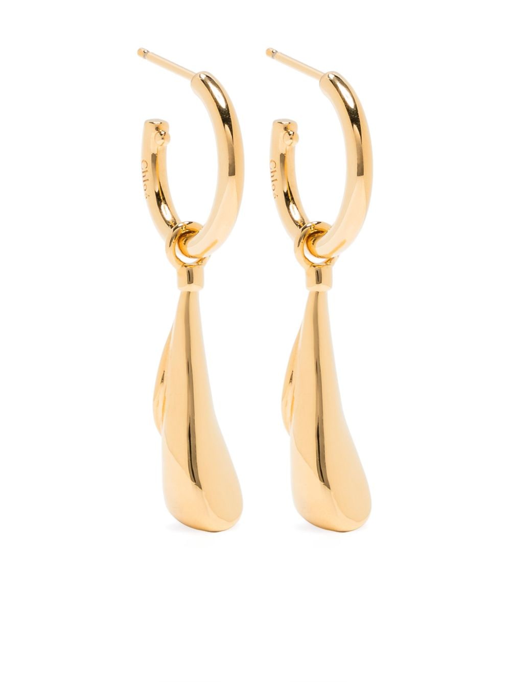 Image 1 of Chloé Blooma drop-design earrings