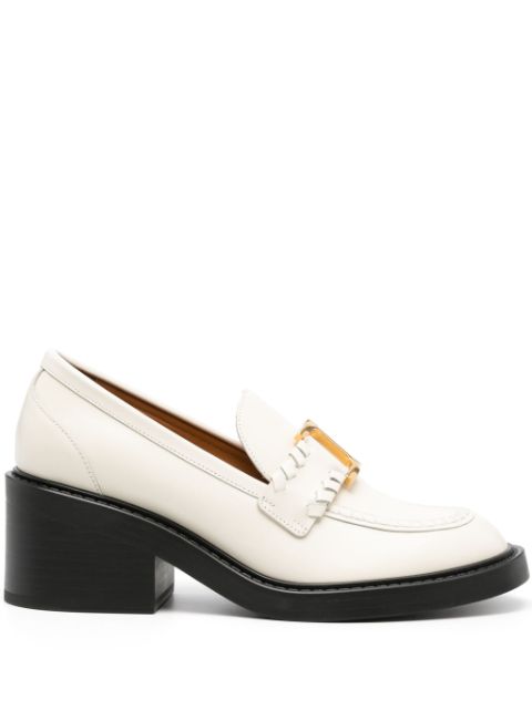 Chloé zapatillas para mocasines Marcie con tacón de 60mm