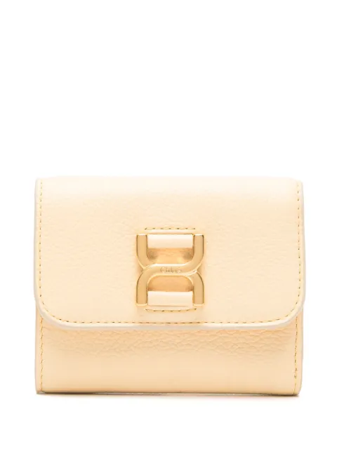 Chloé tri-fold leather wallet