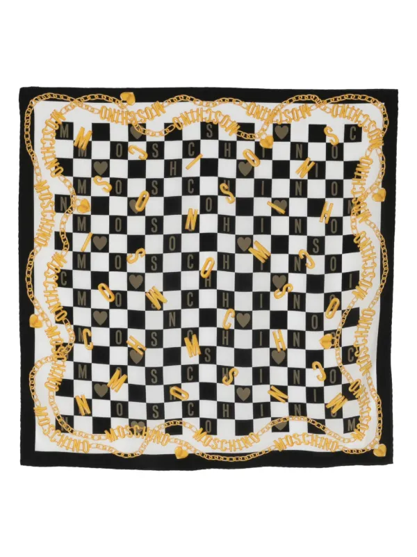 moschino seidenschal