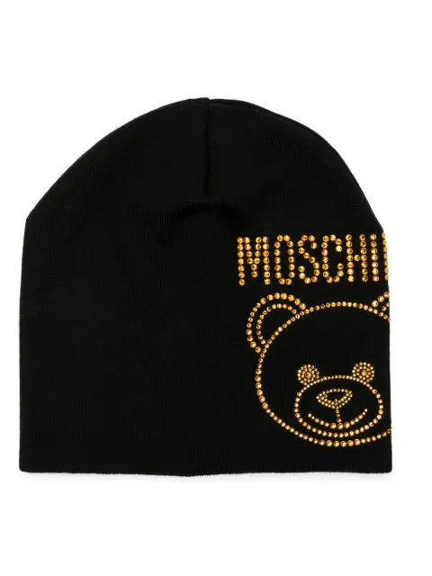 Moschino Teddy Bear wool beanie