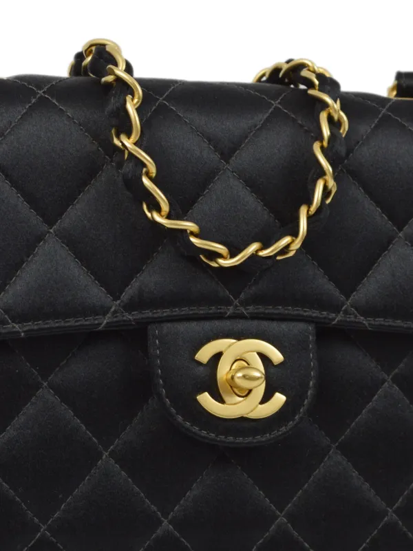 chanel bag vintage black
