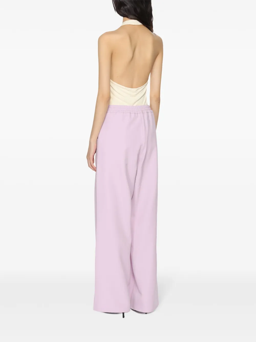 Won Hundred Wide-leg Track Pants In 粉色