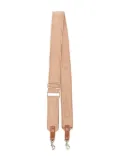 Chloé adjustable logo-jacquard bag strap - Neutrals