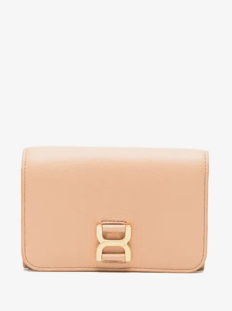 Chloé tri-fold leather wallet