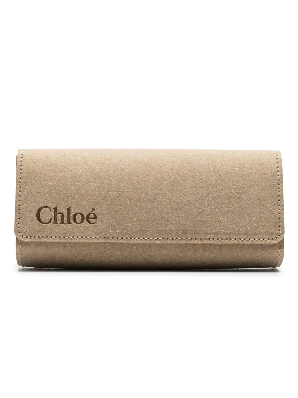 Chloé Eyewear CH0222S zonnebril met schildpadschild design Bruin