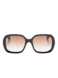 Chloé Eyewear CH0222S square-frame sunglasses - Brown