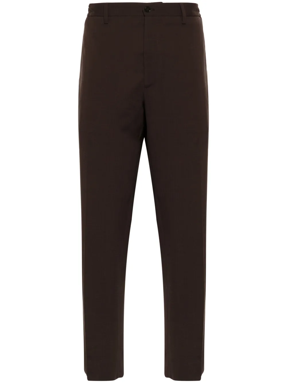 Briglia 1949 Arsenals Tapered Trousers In Brown