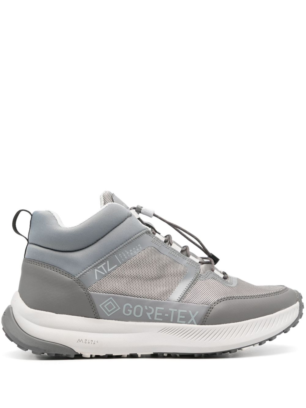 Clarks Atl Trailupgtx Panelled-design Sneakers In Grey