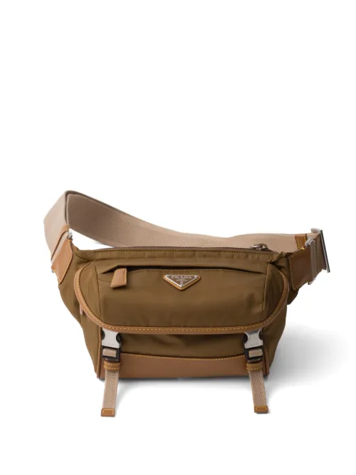 Sac porté épaule en cuir - Prada - Modalova