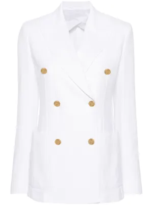 Max Mara Micio ダブルジャケット | ホワイト | FARFETCH JP