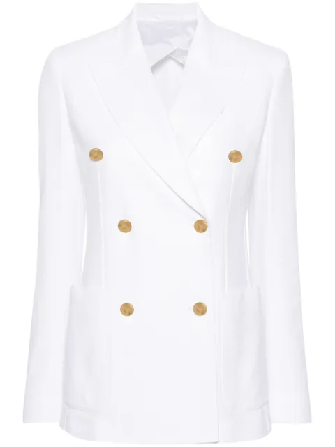 Max Mara peak-lapels double-breasted blazer