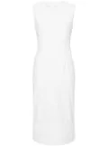 Sportmax Cariddi crepe midi dress - White