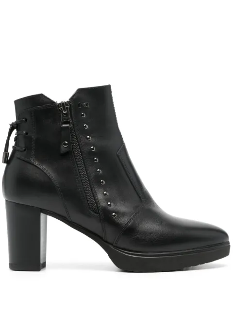NeroGiardini 80mm stud-embellished boots