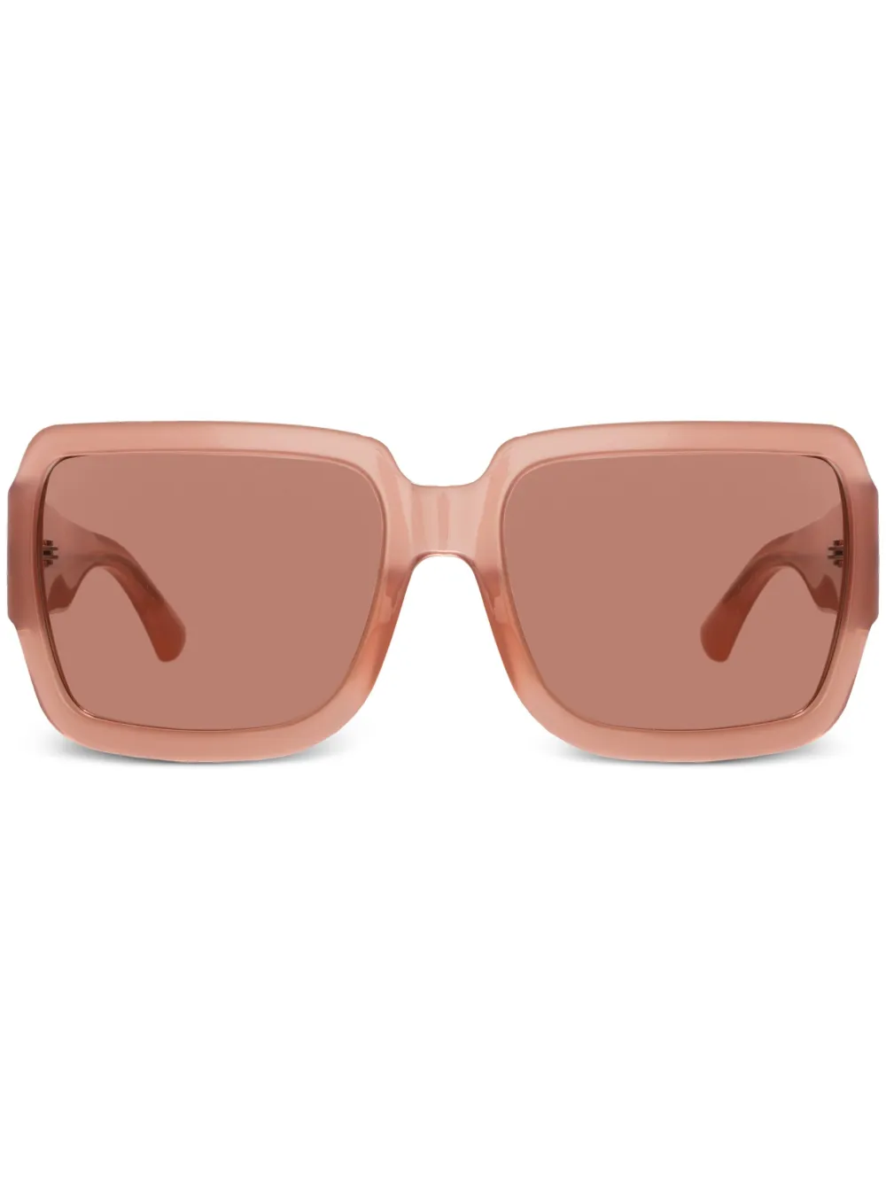 Linda Farrow Occhiali da sole oversize Linda Farrow x Dries Van Noten D-Frame - Rosa