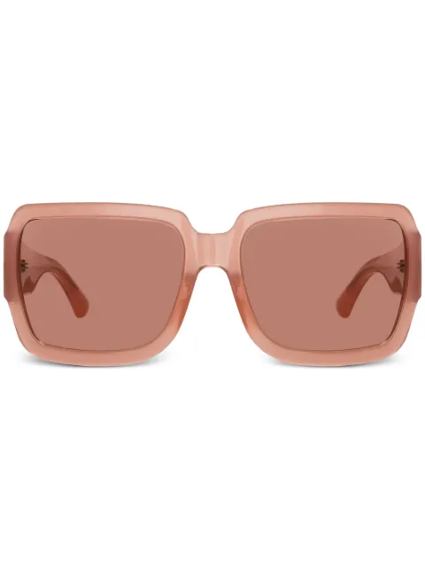 Linda Farrow lentes de sol con armazón oversize de Linda Farrow x Dries Van Noten