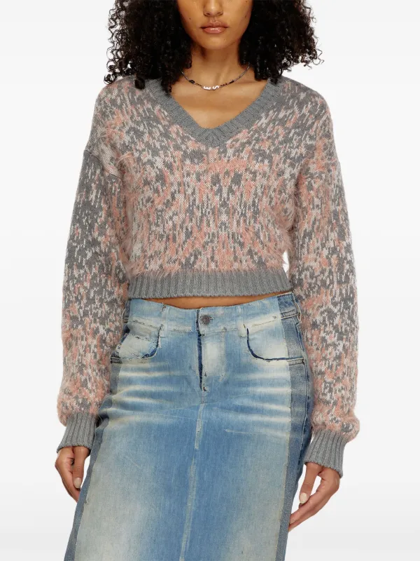 Diesel M-RENZA Sweater | Pink | FARFETCH