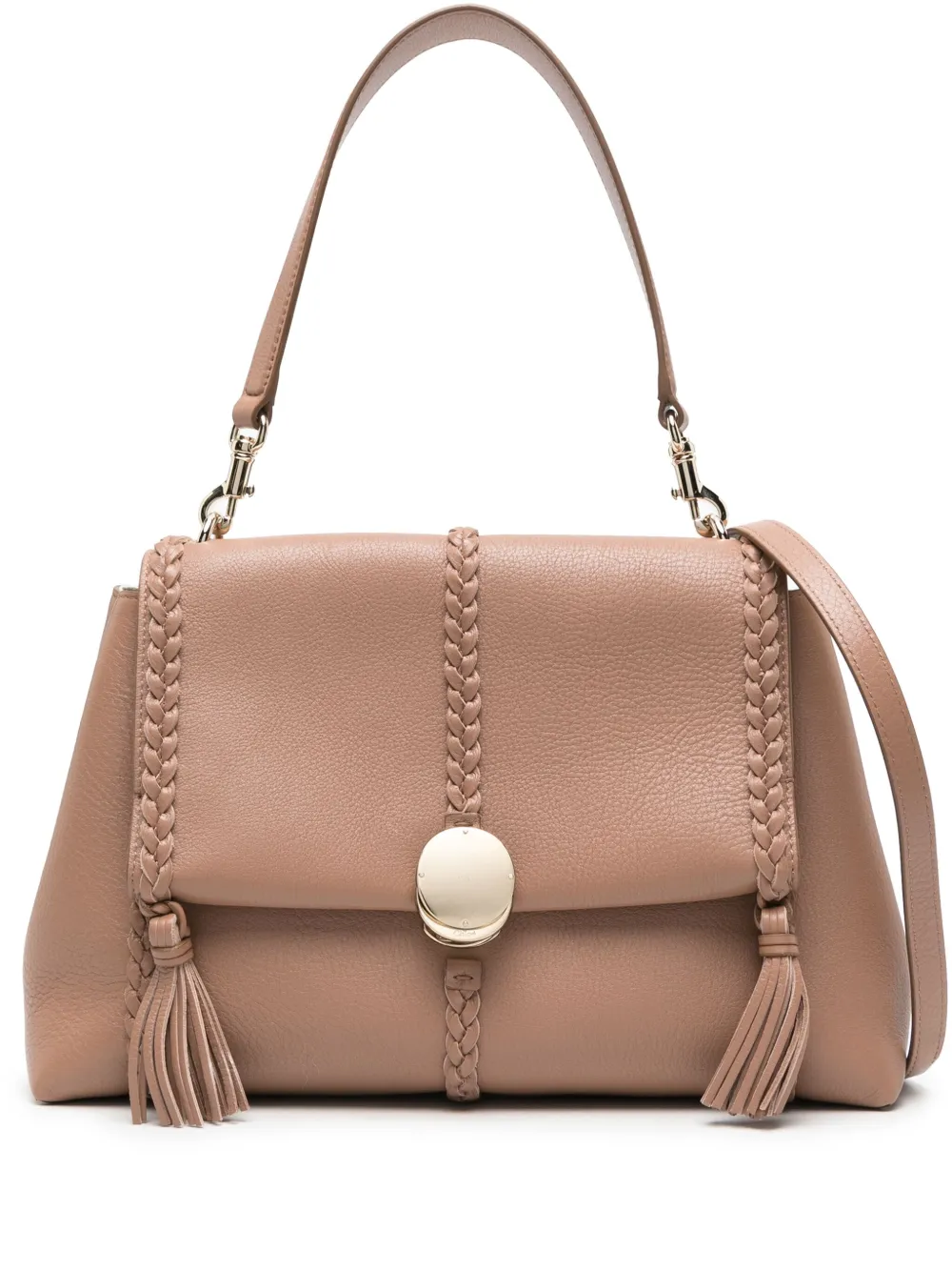 Chloé Mittelgrosse Penelope Handtasche In Nude