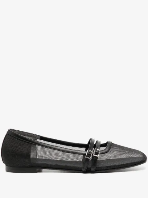 GIABORGHINI Felice mesh ballerina shoes