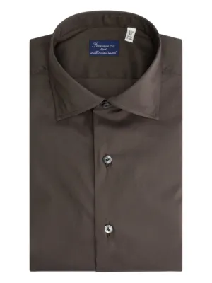 Finamore 1925 Napoli button-up Shirt | Brown | FARFETCH Finamore 1925 Napoli button-up Shirt | Brown | FARFETCH