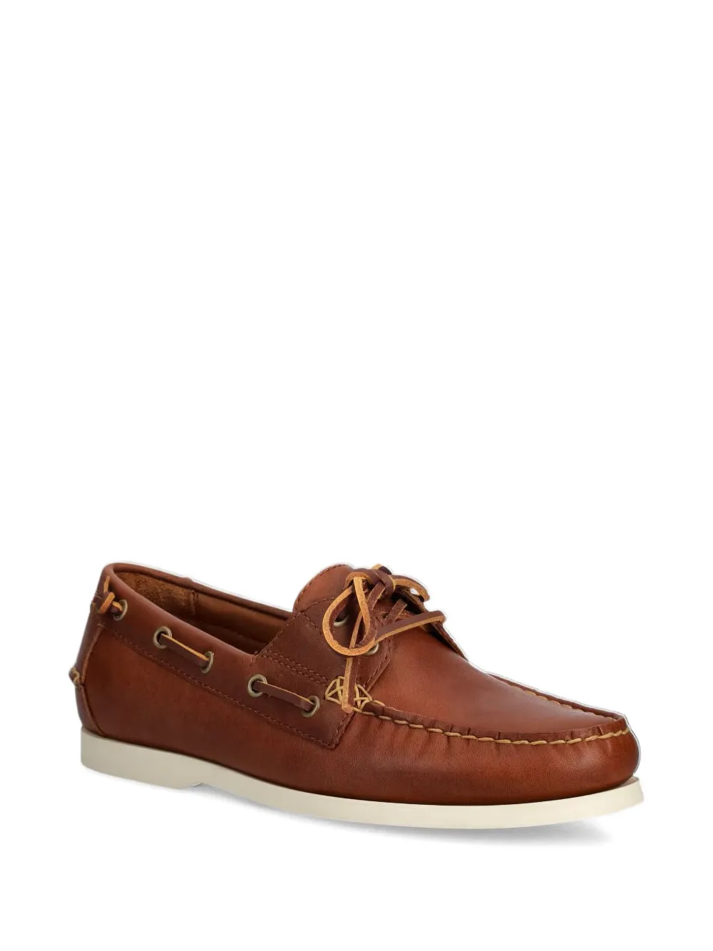 Polo Ralph Lauren Leren bootschoenen - Bruin