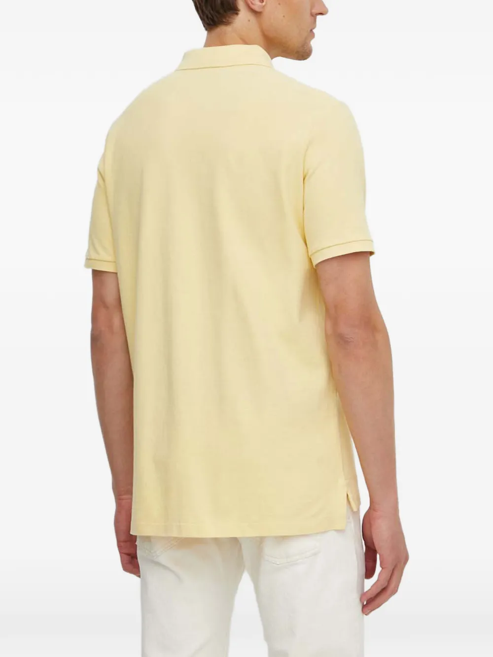 Polo Ralph Lauren Poloshirt met geborduurd logo Geel