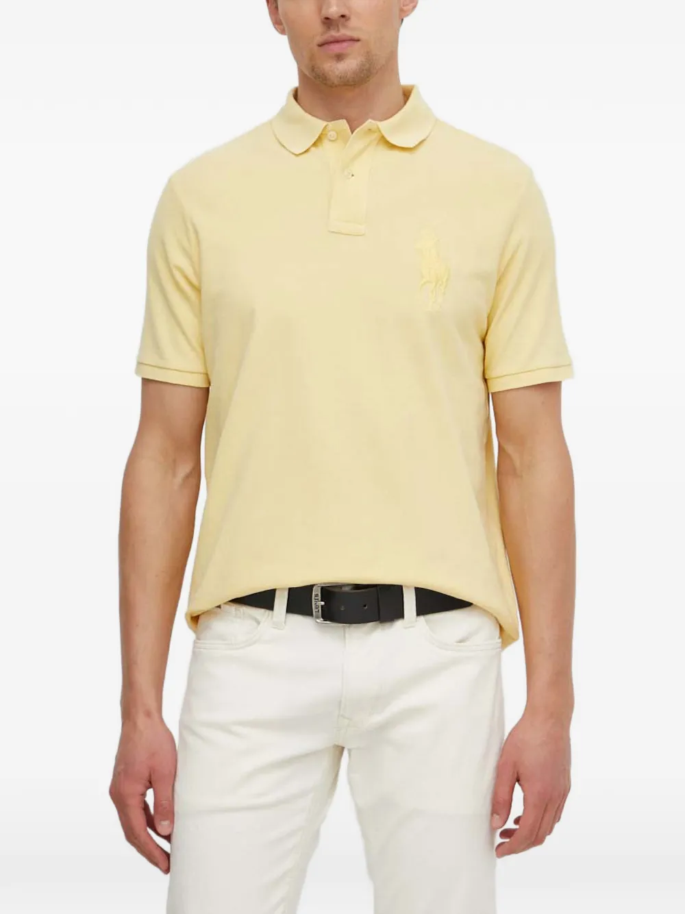 Polo Ralph Lauren Polo con logo ricamato - Giallo