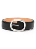 SANDRO leather buckle belt - Black