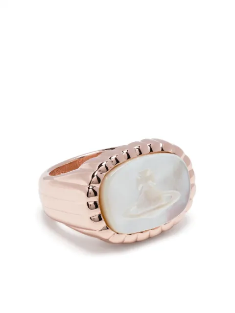 Vivienne Westwood anillo Denver con detalle Orb