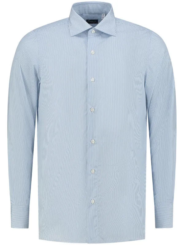 トップス Finamore Napoli 1925 Finamore 1925 Napoli ストライプ シャツ | ブルー | FARFETCH JP