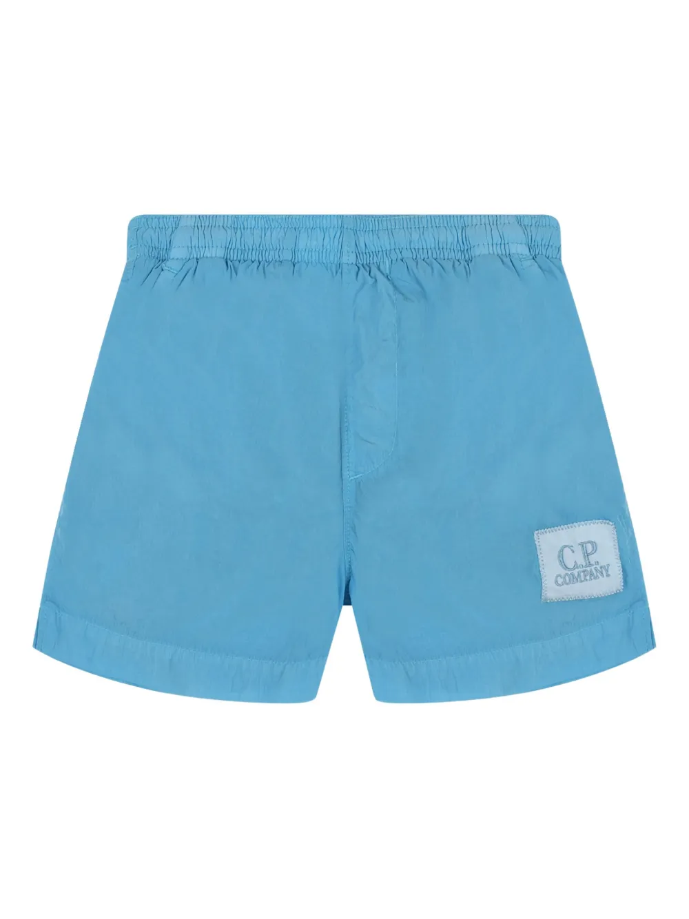 C.P. Company Kids Zwembroek met logopatch Blauw